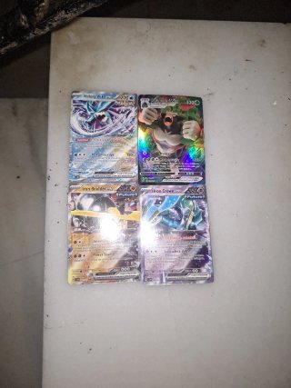 4 Cartas Pokémon Originales: Walking Wake, Rillabo
