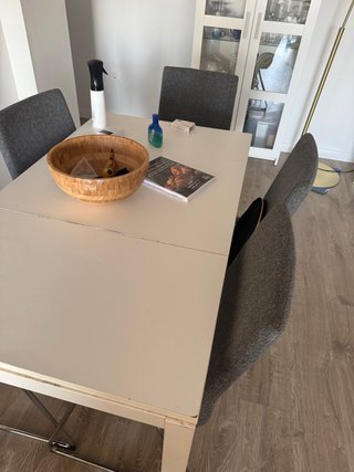 Mesa de comedor con 6 plazas