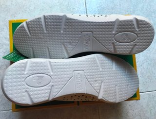 Zapatos Pitillos Beige/Blanco Mujer