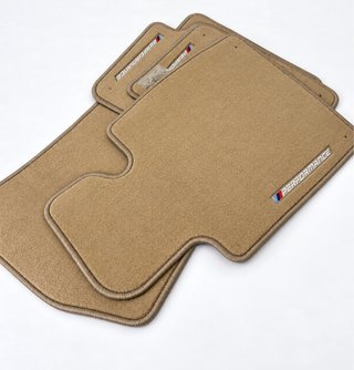 Alfombras Alfombrillas BMW E46 Performance Beige