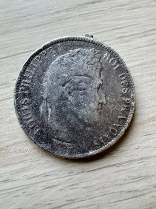 Moneda antigua 5 Francos 1931 Luis Felipe I