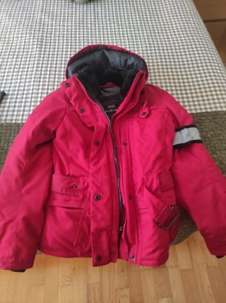 Ropa moto roja talla XS pantalon 30E chaqueta50E