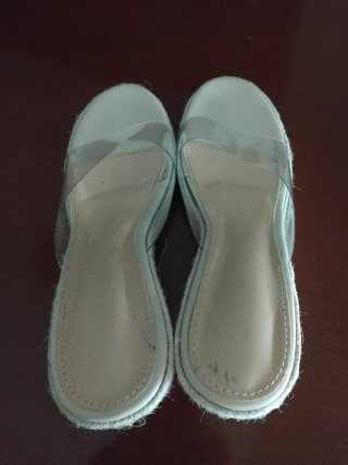 Cuñas esparto beige