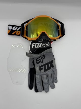 Gafas 100% y Guantes Fox Nuevos 1311
