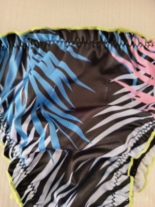 Bikini Boxeur des Rues nero e multicolor taglia S