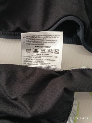 Bikini Boxeur des Rues nero e multicolor taglia S