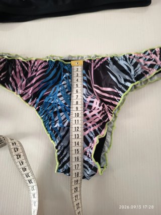 Bikini Boxeur des Rues nero e multicolor taglia S
