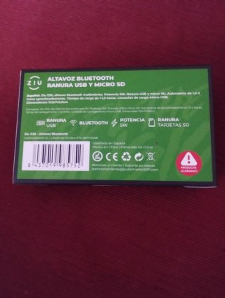 Altavoz Bluetooth Portátil ZIU 5W BT