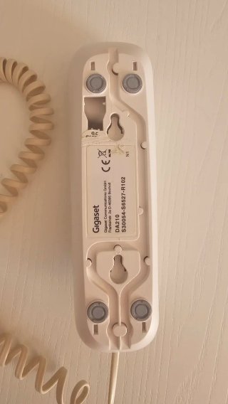 Teléfono fijo Gigaset DA210 blanco