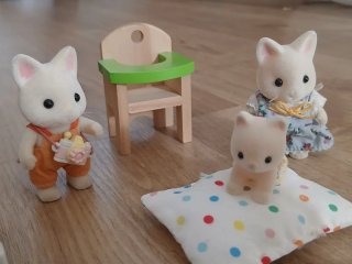 Familia Sylvanian Gatos