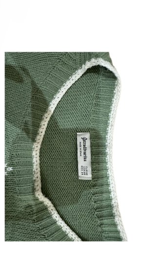 Jersey Stradivarius Verde Talla XS