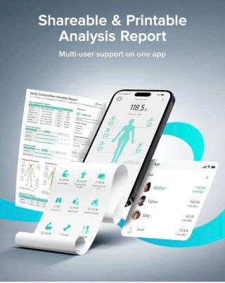 Báscula Inteligente Posture - Peso y Grasa Corpora