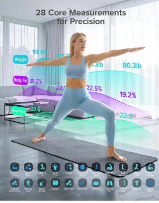 Báscula Inteligente Posture - Peso y Grasa Corpora