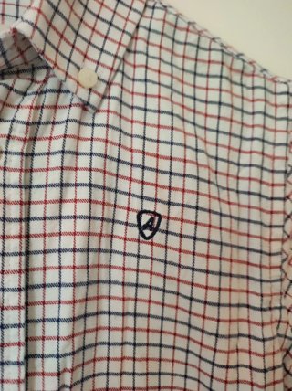 Camisa cuadros niño 7-8 A. Álvaro Moreno