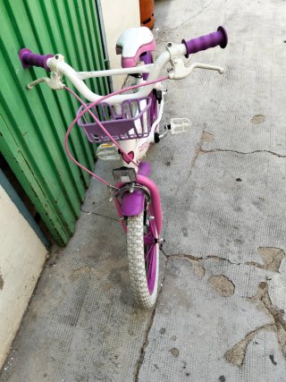 Bicicleta infantil Fantasy morada