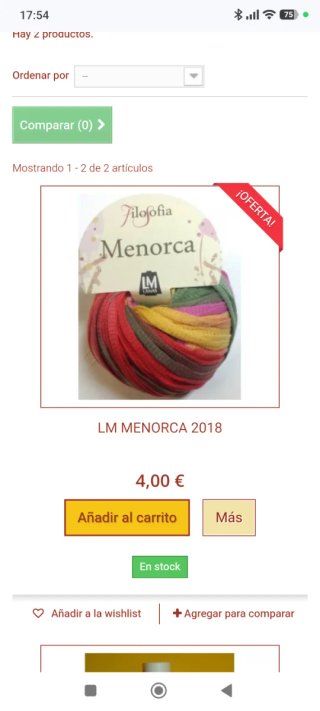 12 Ovillos cinta algodón multicolor 50gr-65mts
