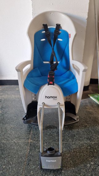 Silla bici niño Hamax Smiley