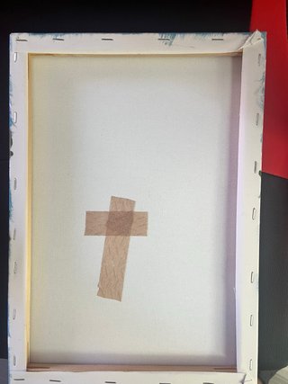 Cuadro Almendro en Flor pintado a mano