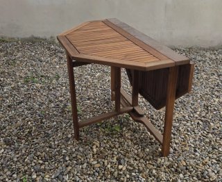 Mesa de madera tejado/iroko