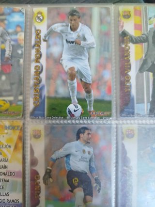 Álbum de cromos de fútbol Real Madrid