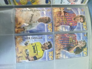 Álbum de cromos de fútbol Real Madrid