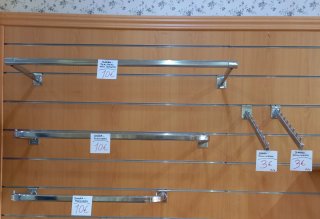 Paneles de Lamas de madera para tienda