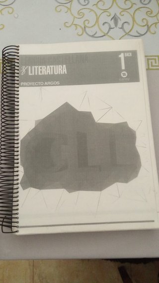 Libro de literatura