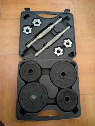 Set Mancuernas Ajustables 14kg