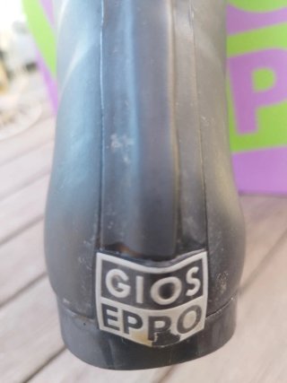 Botas de agua GIOSEPPO negras con lazo
