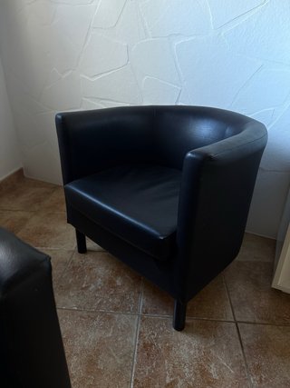 2 Sillones Ikea Solsta Olarp Negro