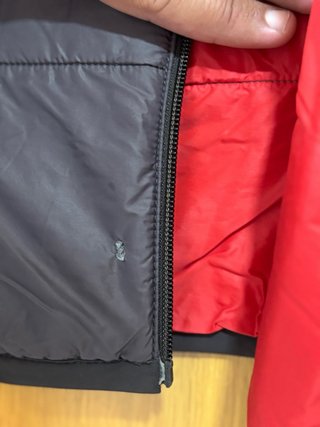 Napapijri Chaqueta Gris/Roja Talla XL