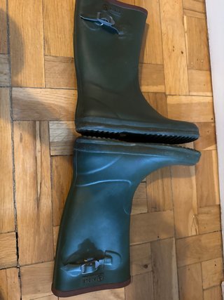 Botas de agua Aigle talla 34 verdes