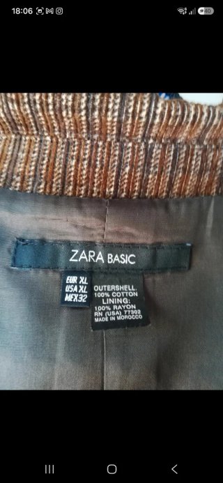 Blazer marrón con coderas