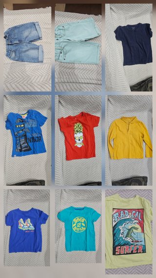 Lote Ropa Niños Talla 6-7 Años