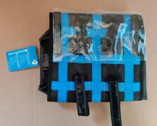 Bolsa Manillar M-Wave Negra y Azul