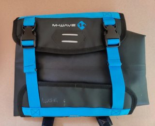 Bolsa Manillar M-Wave Negra y Azul