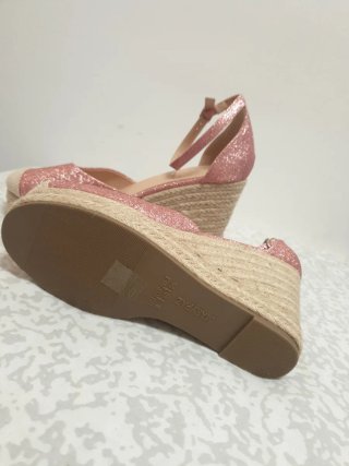 Sandalias Marypaz Talla 40 Glitter Rosa