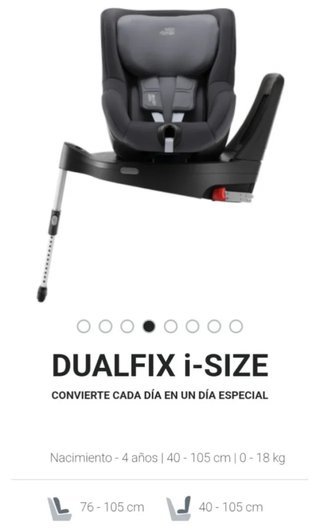 Silla de coche Britax Römer Negra