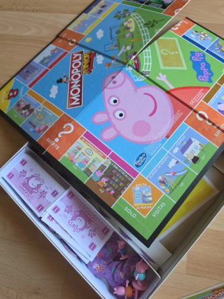 Monopoly Junior Peppa Pig Juego de Mesa