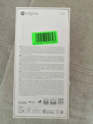 Motorola Edge 60 Verde