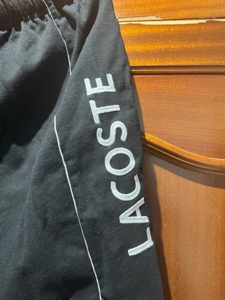 Conjunto Lacoste Blanca Talla XXL