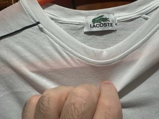 Conjunto Lacoste Blanca Talla XXL