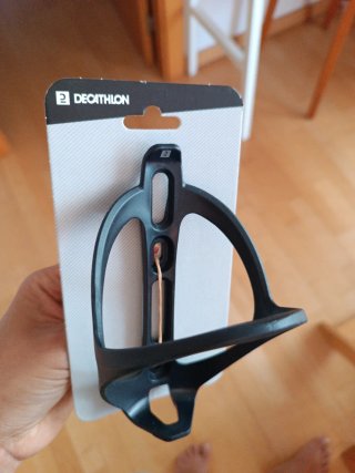Portabotellas Decathlon Negro