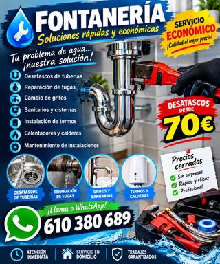 Fontanería: Soluciones Rápidas y Eficaces