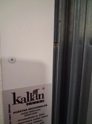 Puerta de garaje automática