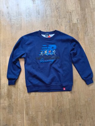 Sudadera New Balance Running Azul