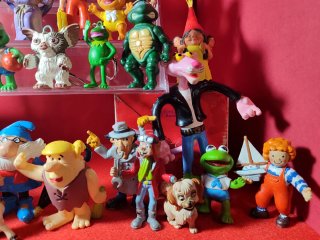 Lote figuras antiguas pvc