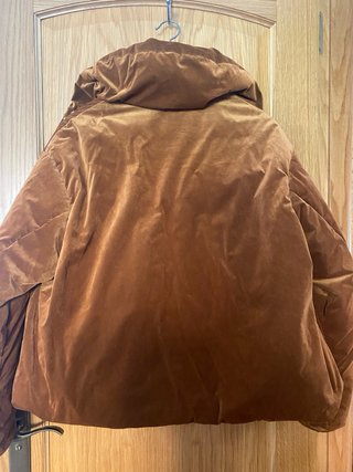 Chaqueta Zara Terciopelo Marrón