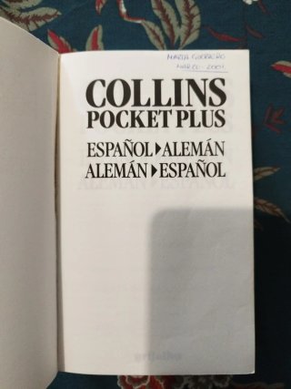 Dicc. collins pocket plus ale-esp/esp/ale