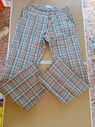 Pantalones Dickies a cuadros Mujer